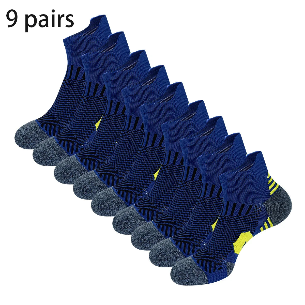 Non-Slip Sports Socks with Thickened Towel Bottom for Performance