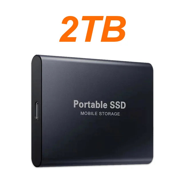 16TB Large Capacity External Hard Drive Quiet Operation Mobile Storage