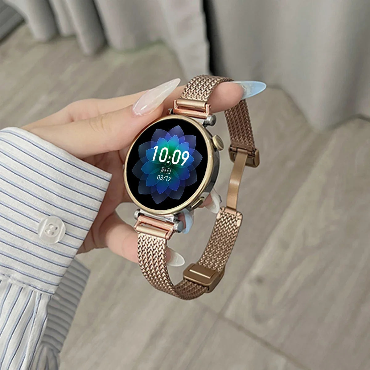 COROS PACE & APEX Slim Magnetic Metal Mesh Band
