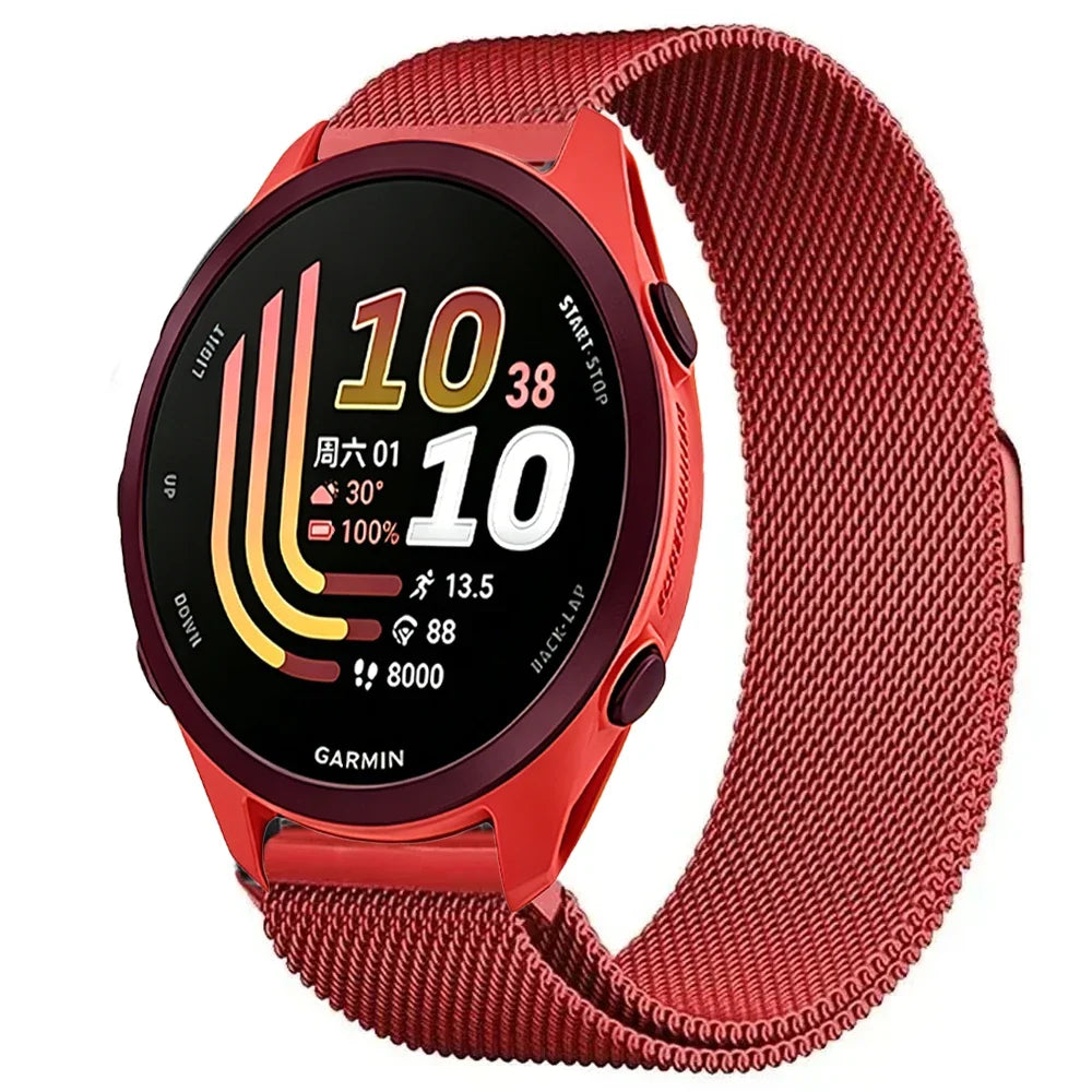 Garmin 20/22mm Quick Release Magnetic Milanese Band