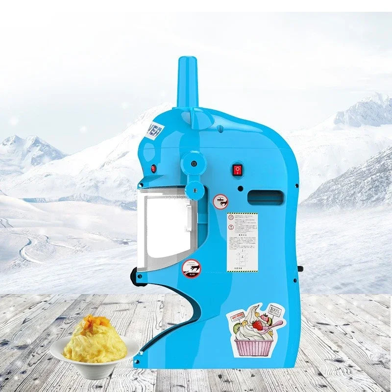 Commercial Continuous Ice Machine Commercial Snowflake Ice Machine Crushing Ice Fancy Sand Electric Snowflake Slush Machine
