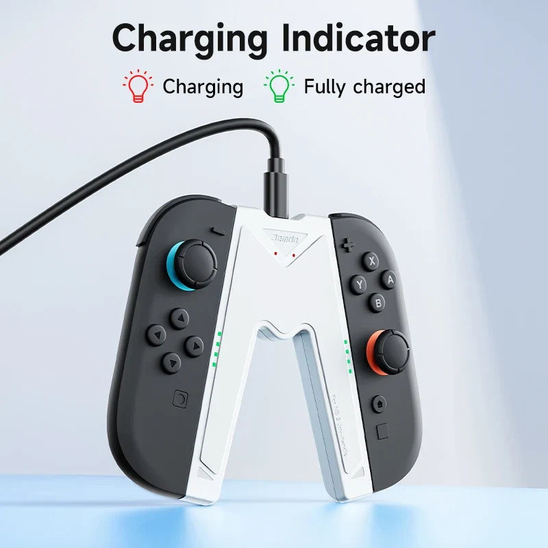 Suitable for Switch2 handle grip, Joy-con2 charging station, game console connection accessories, to enhance the grip experience