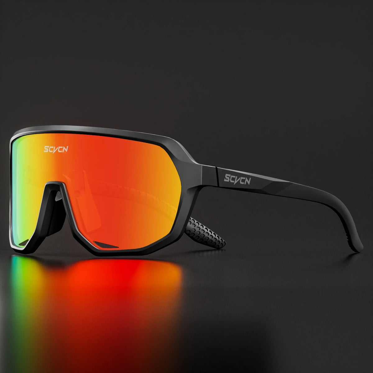 SCVCN Cycling Glasses UV400 Photochromic Sunglasses Men Sun Mountain Bike Road Bicycle Eyewear Sports Running MTB Cycle Gogg