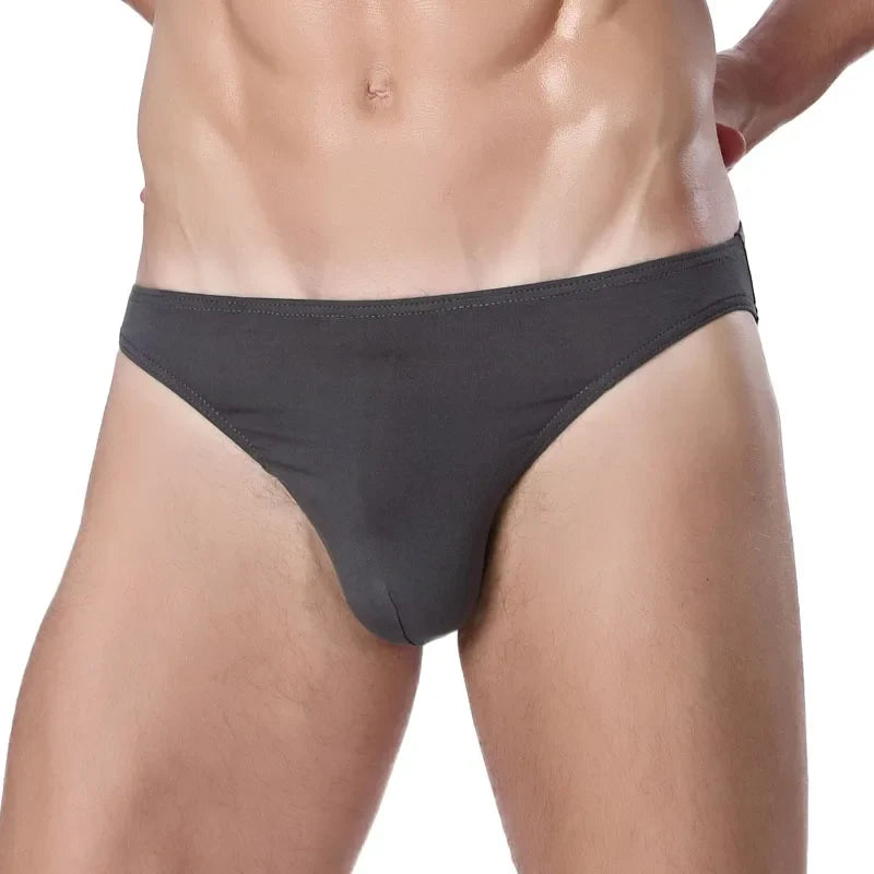 Men's underwear with a U-shaped protruding modal, thin, elastic and sexy low-waisted tight underpants