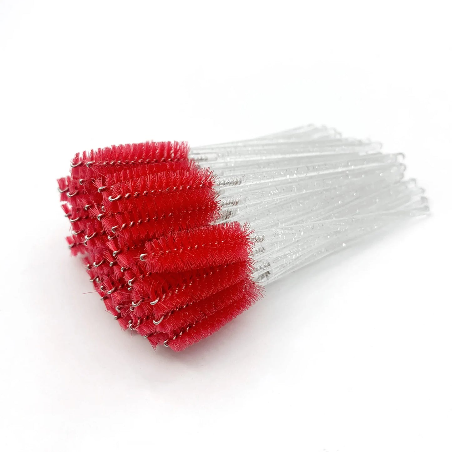 Disposable Eyelashes Brushes Crystal Diamond Handle Lash Brush Eyebrow Mascara Wands Eyelash Extension Supplies Makeup Tools