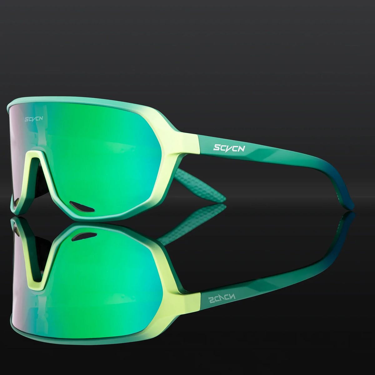 Scvcn Cycling Glasses Photochromic Sunglasses for Men Sun Mountain Bike Road Bicycle Eyewear Cycle Goggles Sports UV400 MTB