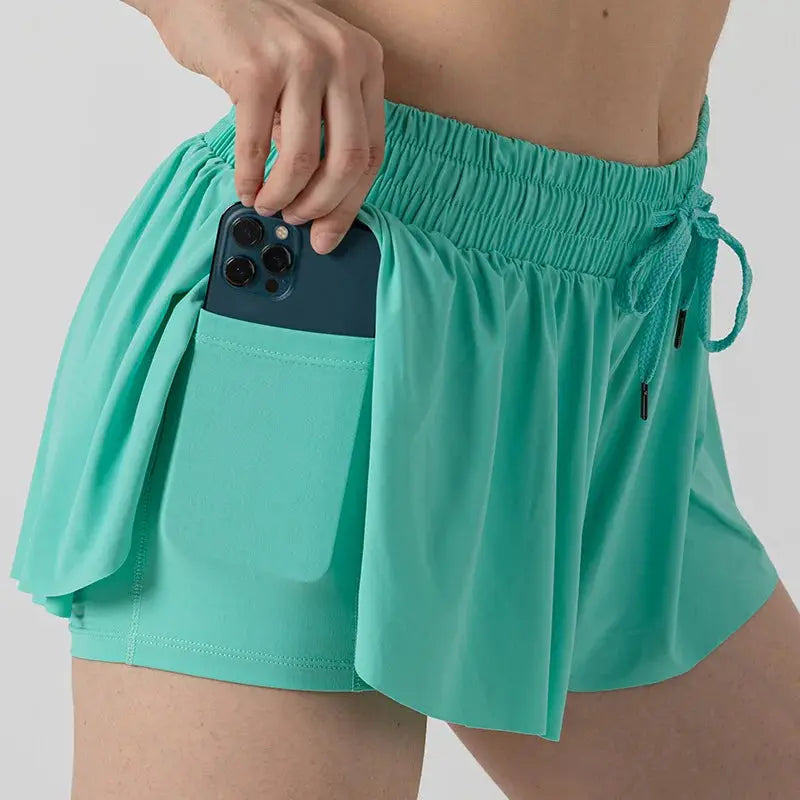 Cute & Comfortable Girls' Athletic Shorts with Skirt