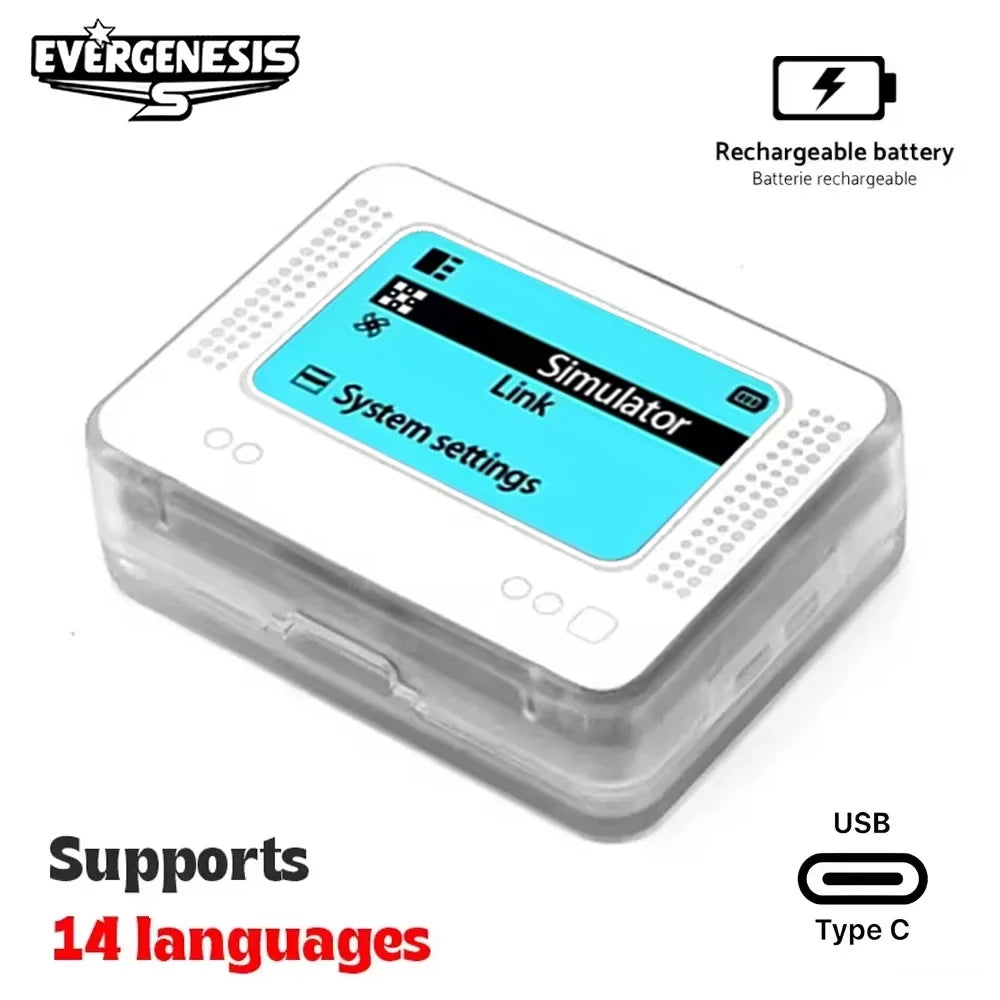 New Chargeable Intelligent Simulator NFC Emulator Universal Writer for Switch2/Switch WiiU 3DS Game Accessories