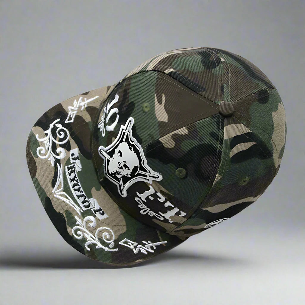 Gorra snapback de hip hop y punk rock