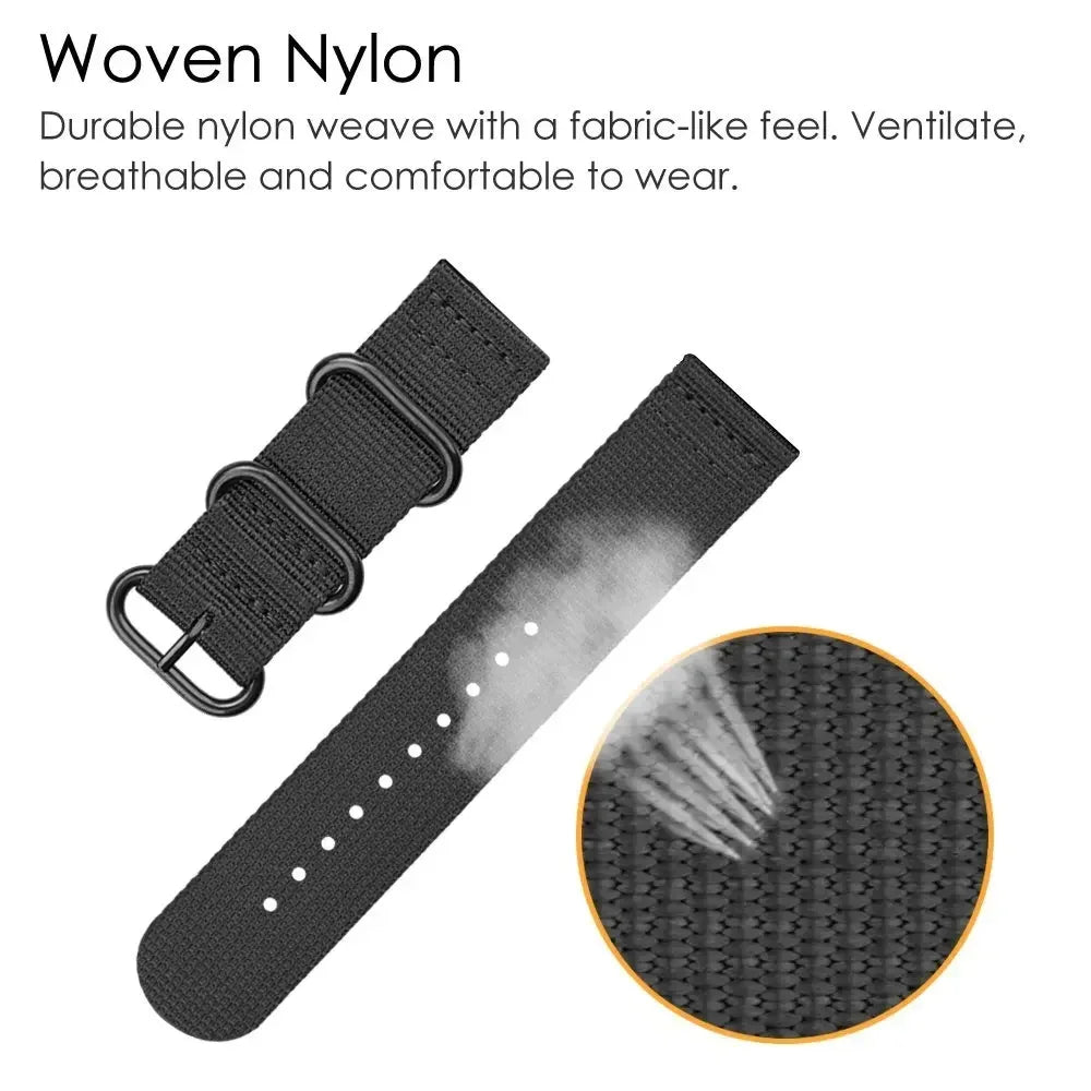 COROS PACE & APEX Two-Piece Nylon Band with Metal Keepers