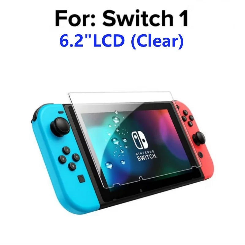 1-3Pcs Easy Installation Screen Protector for Switch 2 Game Console Protect HD Tempered Glass for Switch Oled Films