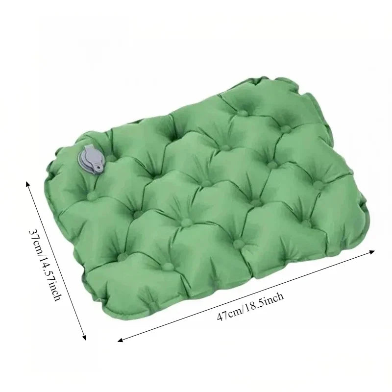 Outdoor Camping Travel Hiking Portable Inflatable Cushion Moisture-proof Waterproof Ultra-light Anti-bedsore Air Cushion