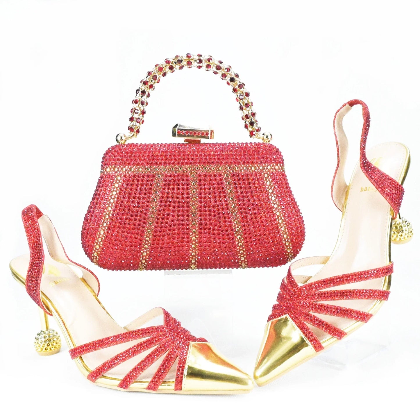 Conjunto de Zapatos y Bolsos de Señora de Alta Calidad HAS1-25