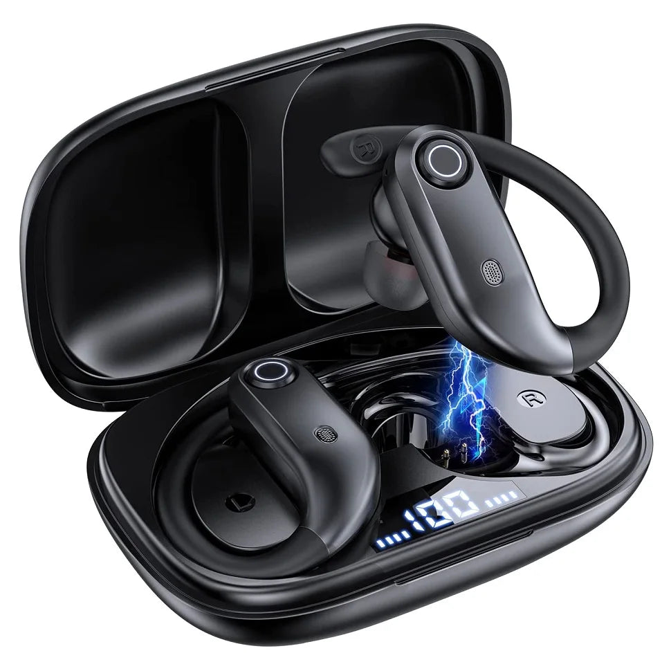 Bluetooth Earphones Wireless Earbuds with Wireless Charging Case Stereo Sound Headphones Built-in Mic In-Ear Headsets Deep Bass