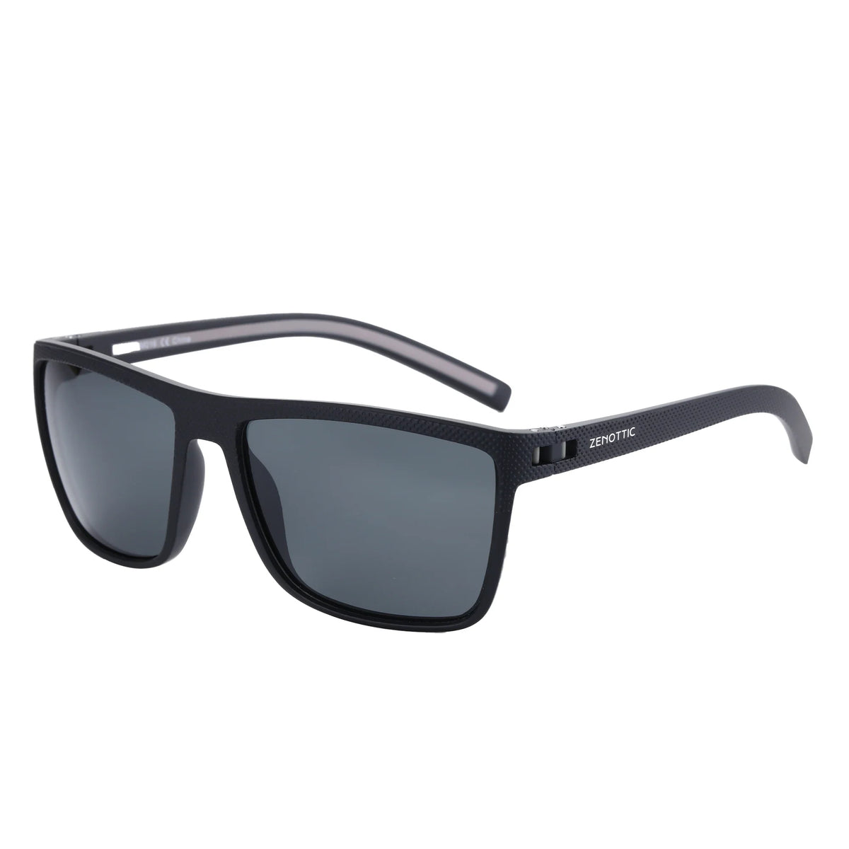 ZENOTTIC Retro Square Polarized Prescription Sunglasses Fashion Lightweight TR90 Progressive Optical Sun Glasses for Women Men