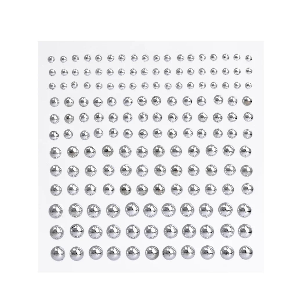 58pcs Non Piercing Lip Nails Sticker Selfadhesive Waterproof Reusable