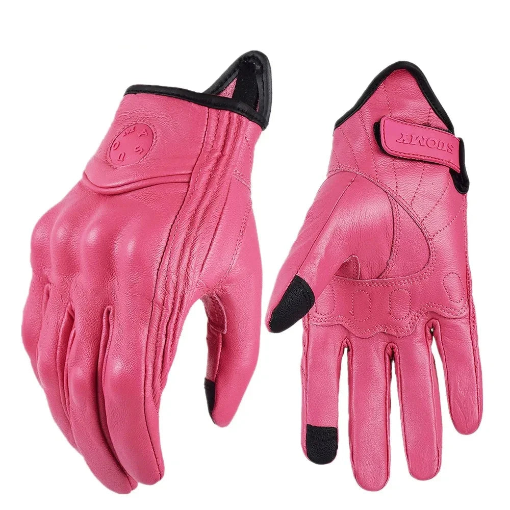 Retro Motorcycle Gloves
