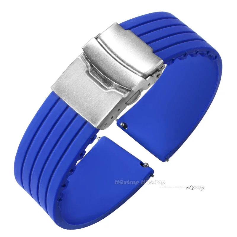 Polar Vantage, Grit X & Ignite Ribbed Silicone Band, Deployment Clasp