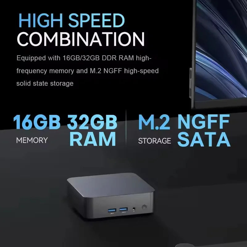 Windows 11 Pro Mini PC Intel Core i9 10980HK 16GB RAM 1TB/2TB SSD WIFI6 BT5.2 4K HD Study Gaming Office 3 Year Warranty