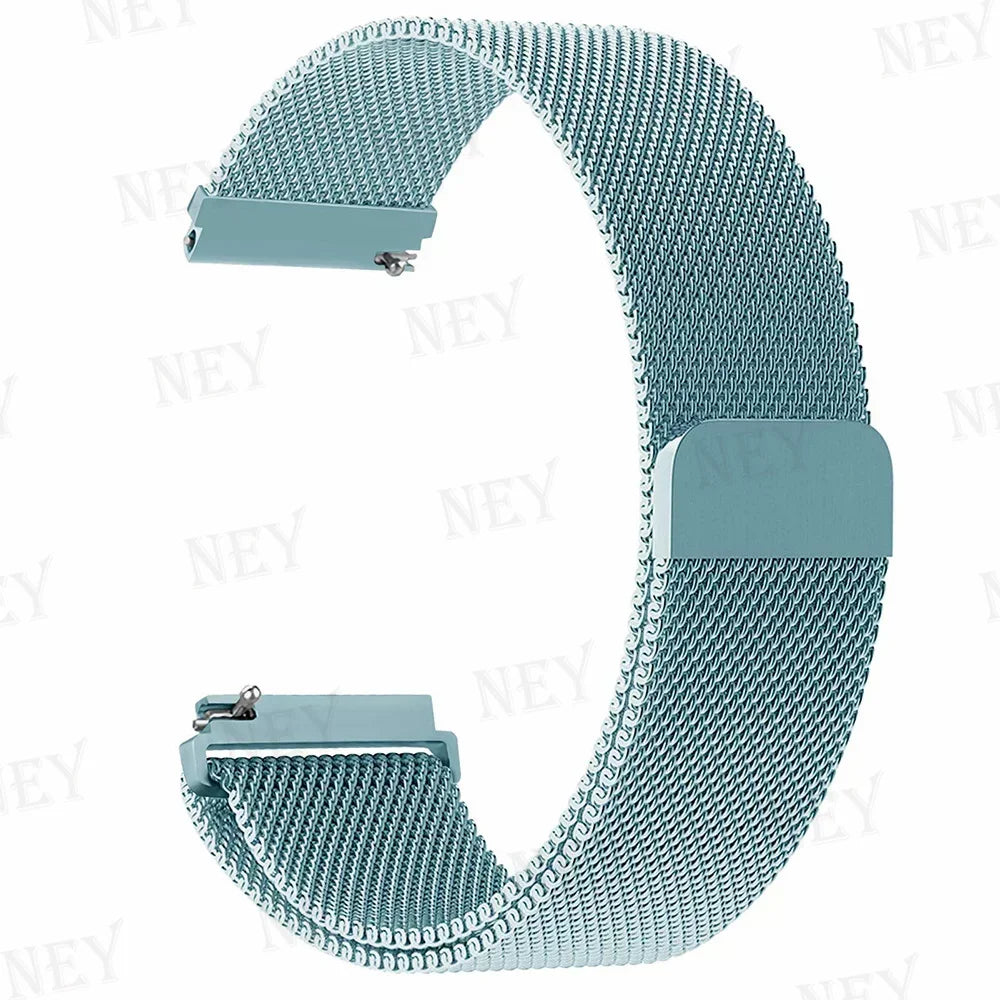OnePlus Watch Milanese Loop Band, Magnetic Metal Mesh, 28 Colors
