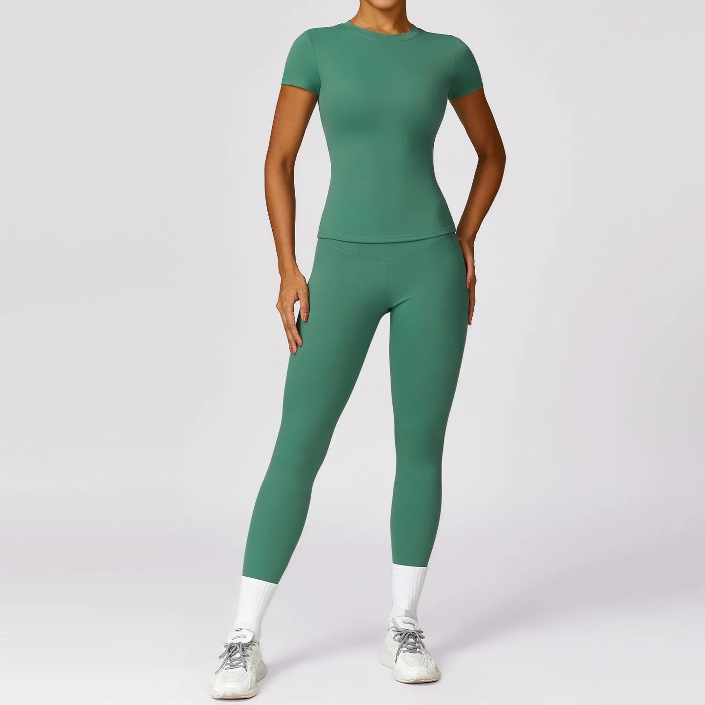Sporty Two Piece Workout Set