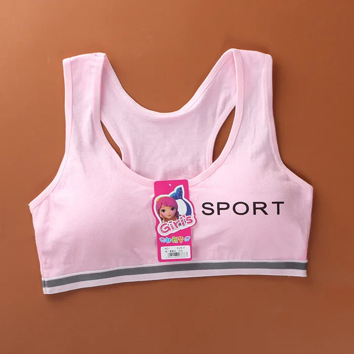Youth Girls  Adjustable Sports Bras