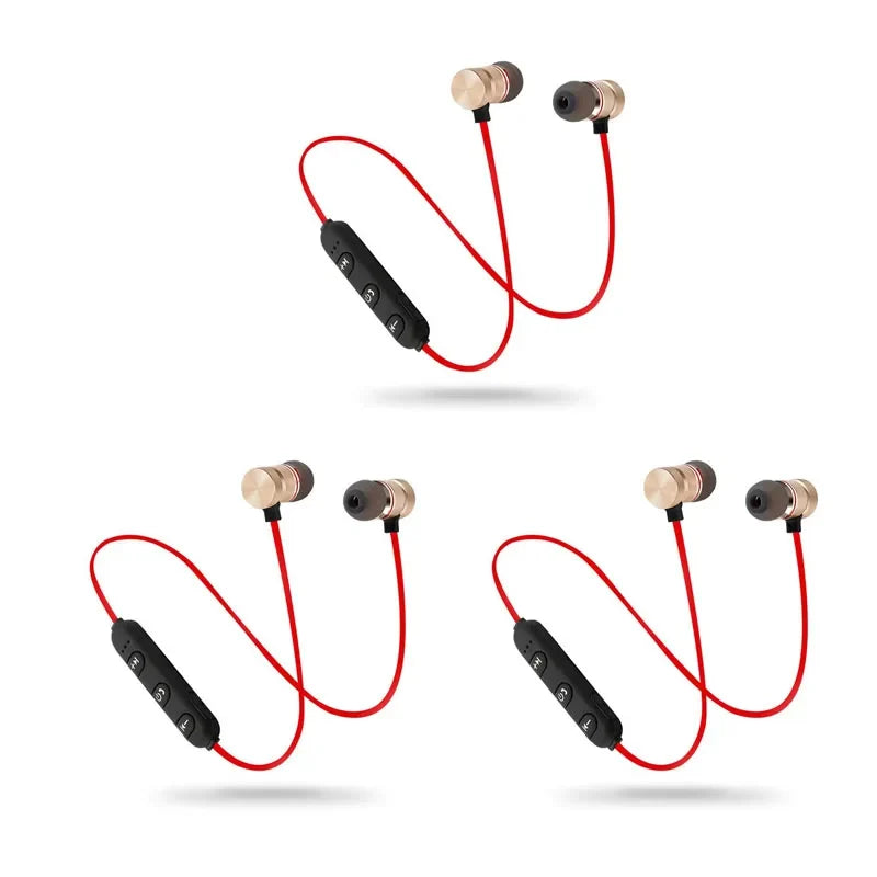 1/2/3/4pcs Bluetooth Earphone Sports Neckband Magnetic Wireless