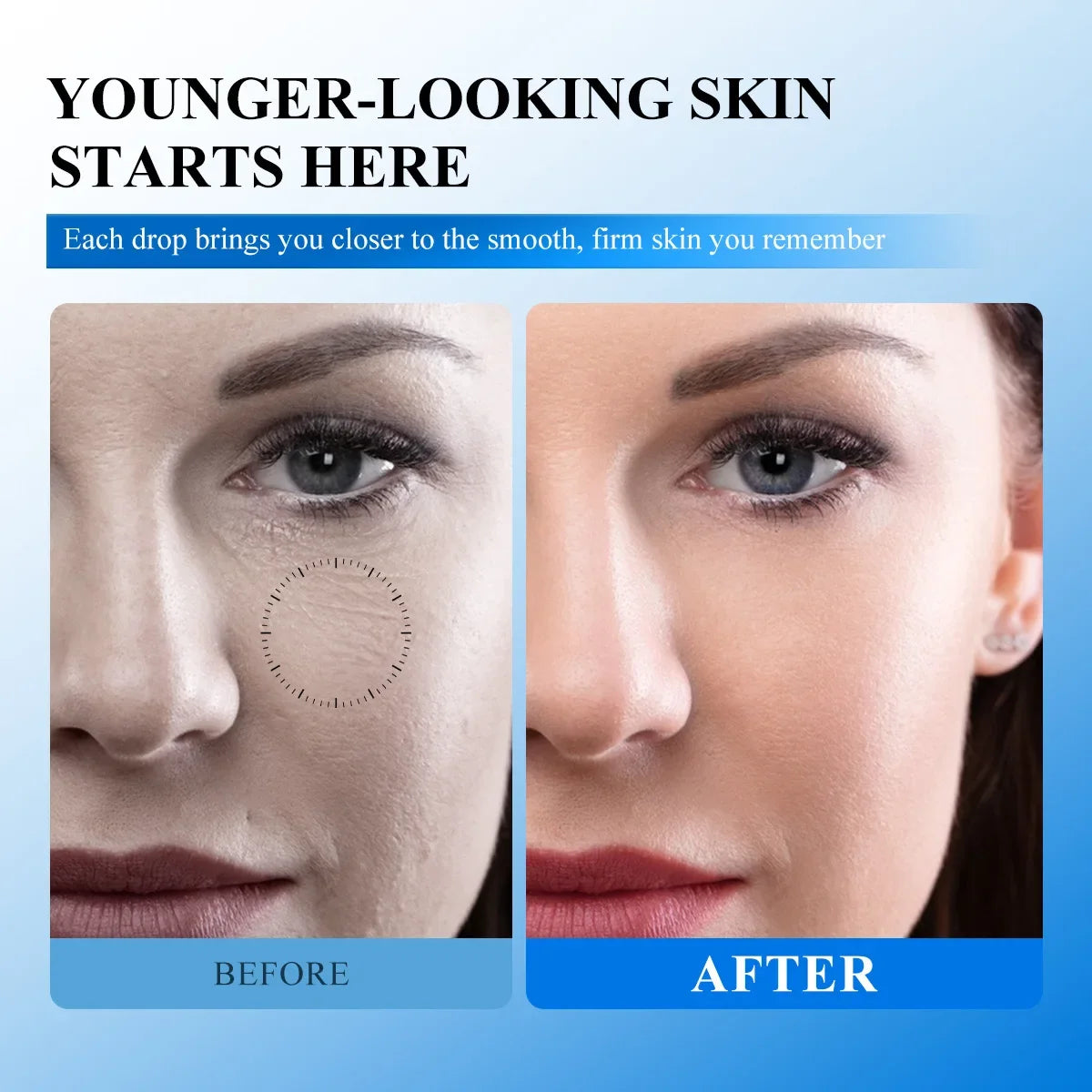 Premium GHK-Cu Copper Peptide SNAP-8 Anti-Aging Essence Fade Fine Lines Lifting Firming Hydration Boost Collagen All Skin Types