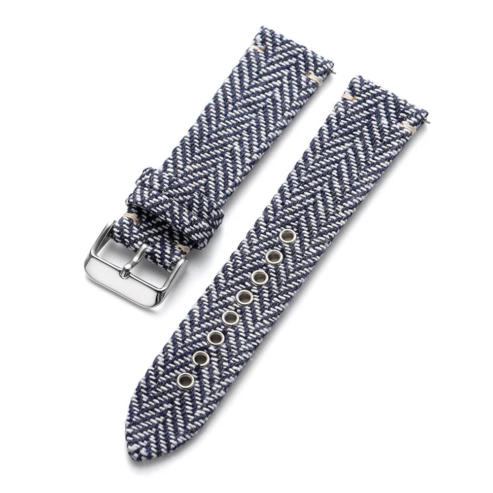 Suunto Race, Vertical & 9 Peak Herringbone Woven Band
