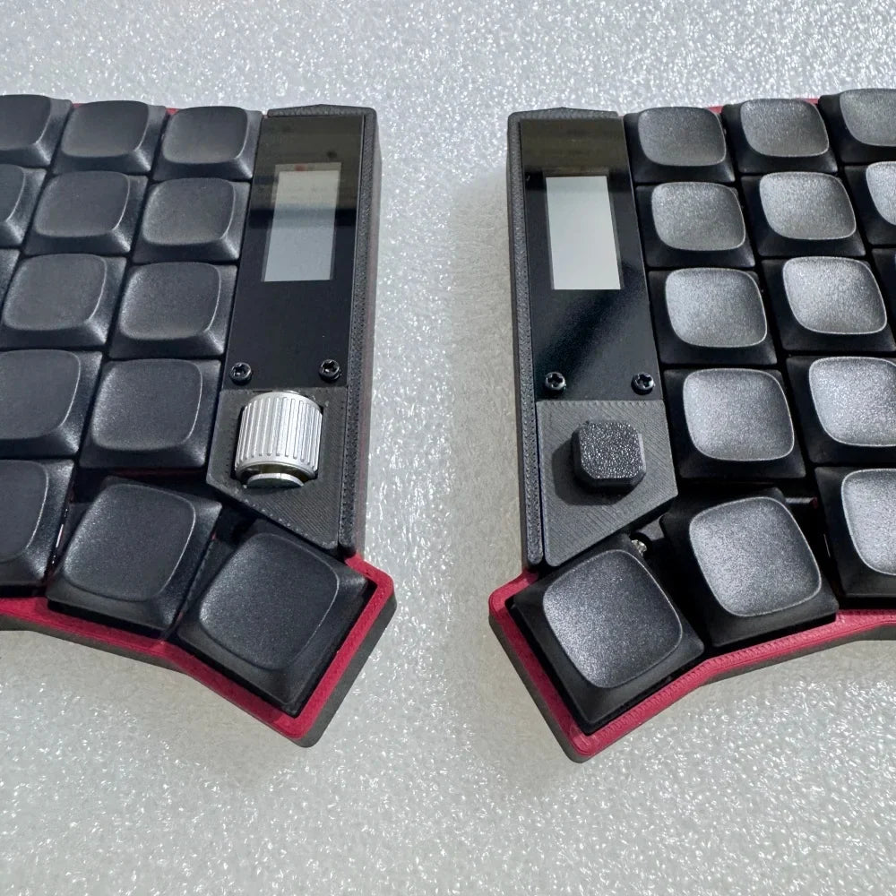 Sofle Low Profile Wireless Split Keyboard Hot Swap Kit Compatible Choc V1 1350/ V2 1353 Switch ZMK Bluetooth Separate Keyboard