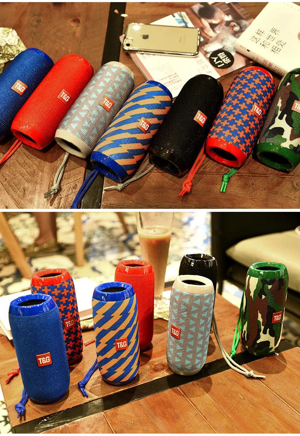 TG117 Bluetooth Speaker - Portable Waterproof TWS Outdoor Speaker