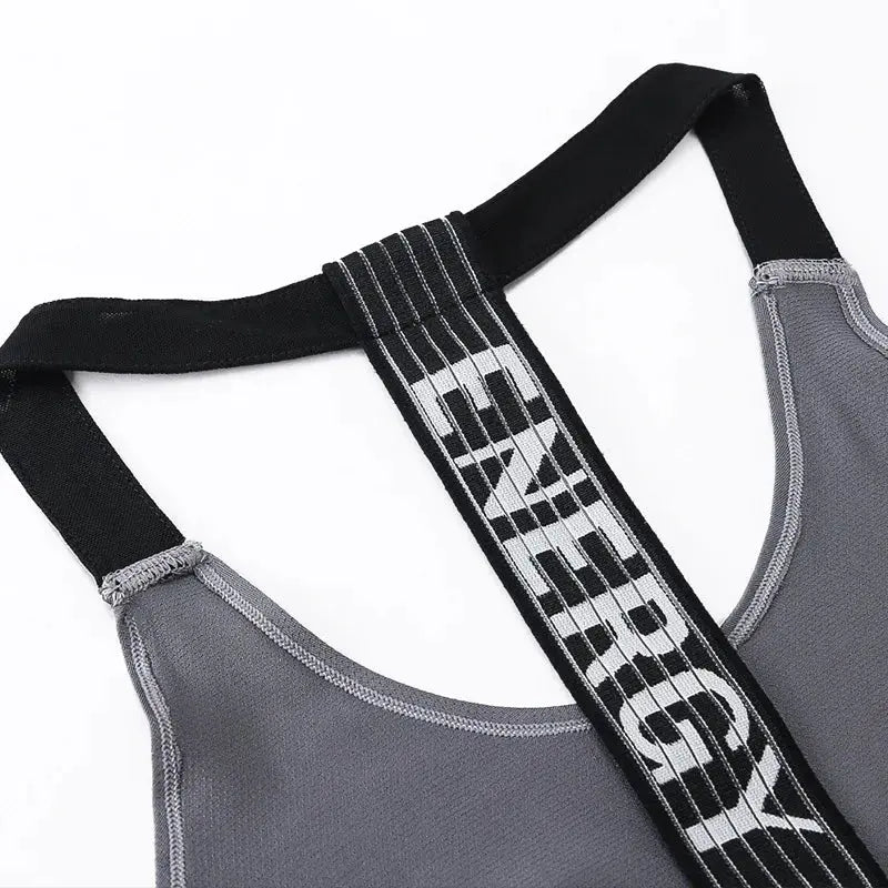 Breathable Black Tank Tops for Running & Yoga