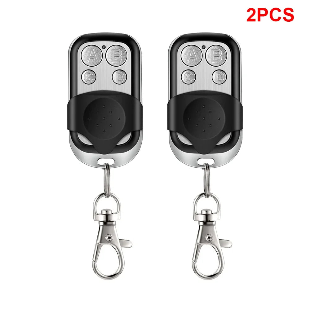1~5PCS Universal 4 Buttons Garage Door Opener Remote Control 433MHZ Clone Fixed Learning Rolling Code Duplicator Garage