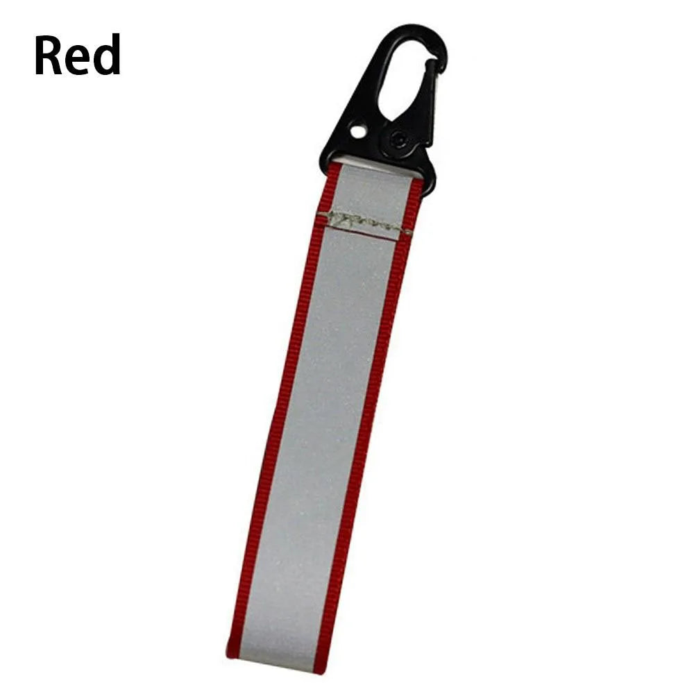 LED Glowing Luminous Reflective Backpack Hanging Light  Night Running Safety Alert Wristband Outdoor Sport Armband Light