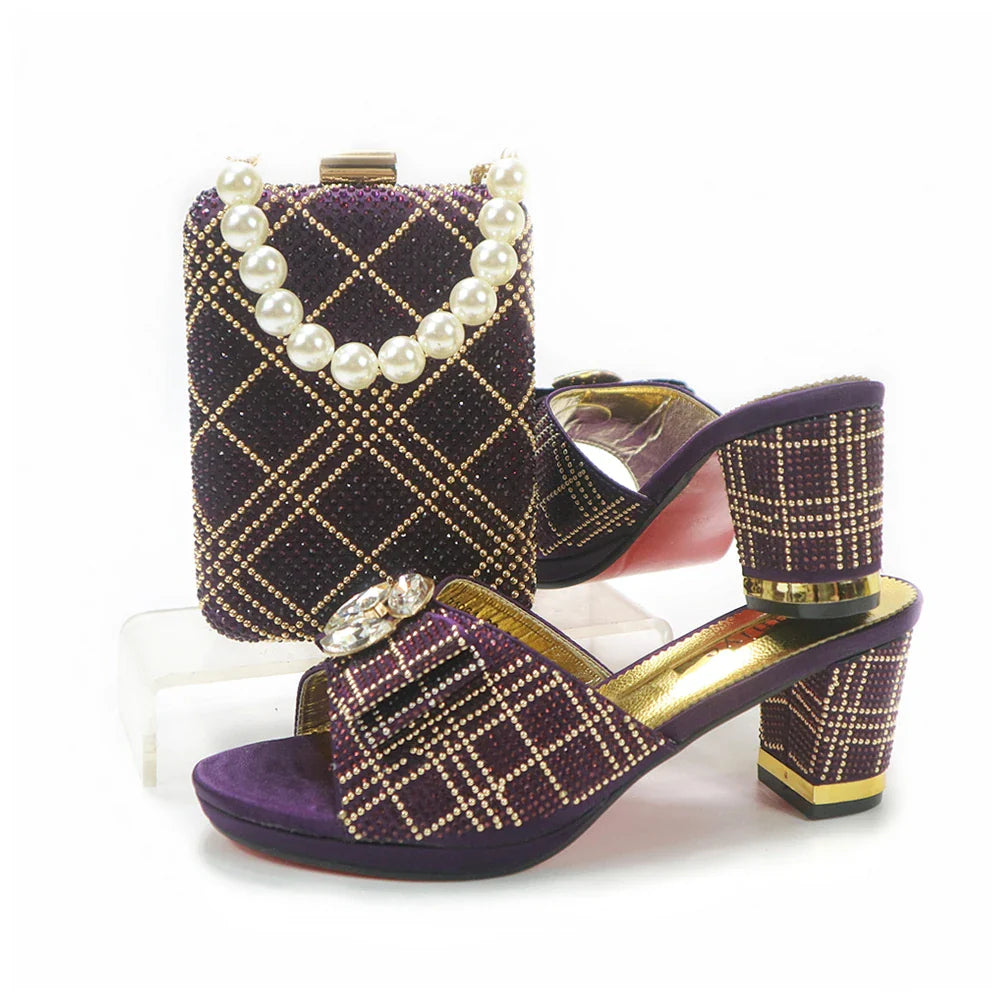 Conjunto de Zapatos y Bolso Recién Llegado HYU1-59