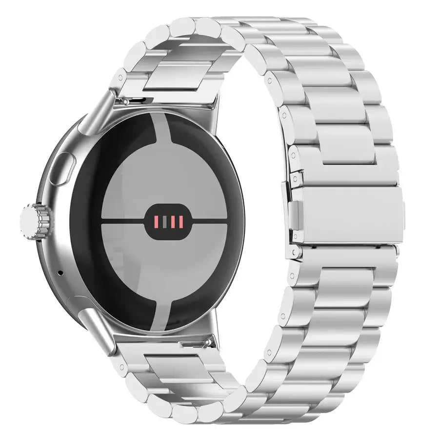 Google Pixel Watch 5, 4 & 3 41mm Stainless Steel Link Band