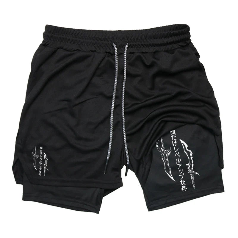 Pantalones cortos de alto rendimiento FlexiFit 2 en 1