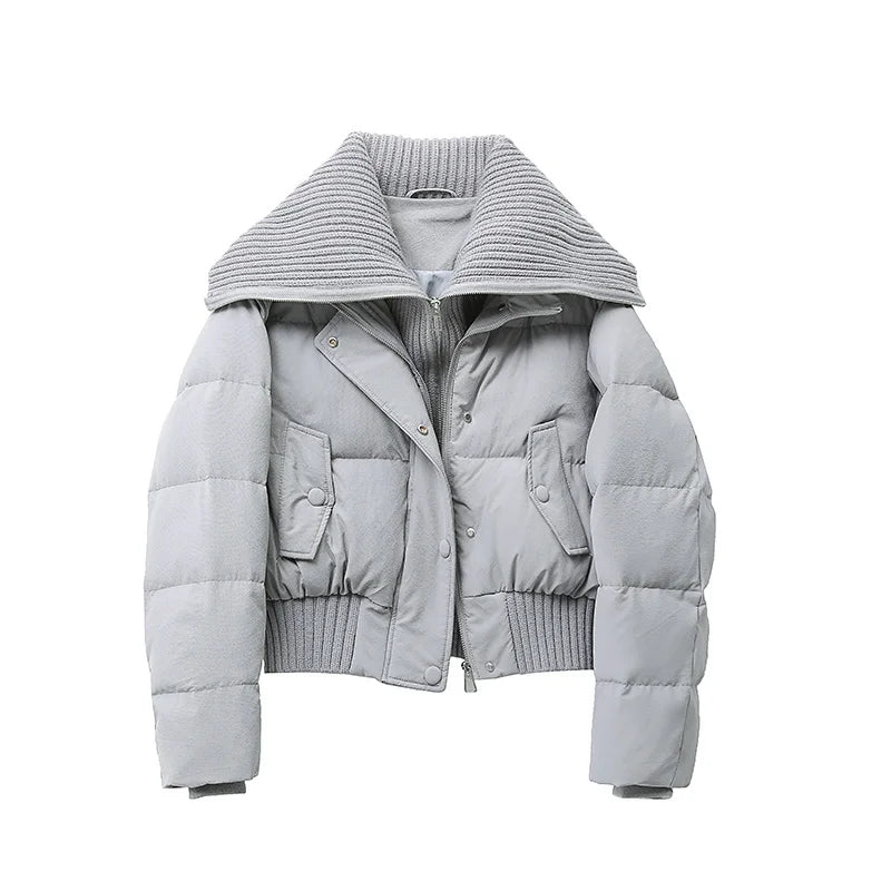 New Women Cotton Padded Jacket Winter Short Hooded Loose Cotton Coat Korean Women Parkas Coat Solid Outwear Women Puffer