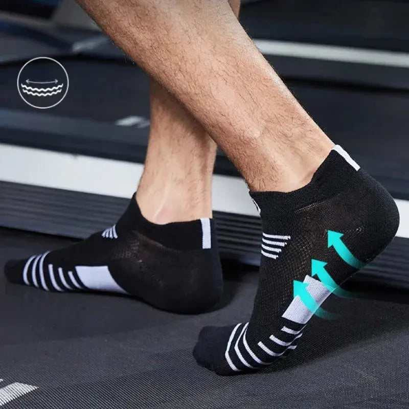 Pack of Men's High Elastic Tube Socks