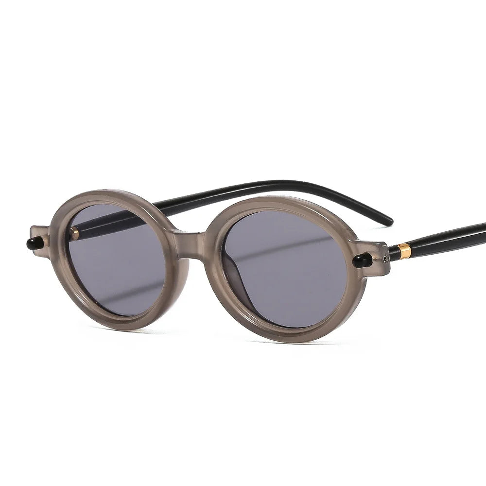 Vintage Round Sunglasses Women Luxury Brand Designer UV400 Men High Quality Oval Sun Glasses Female Gafas De Sol Hombre