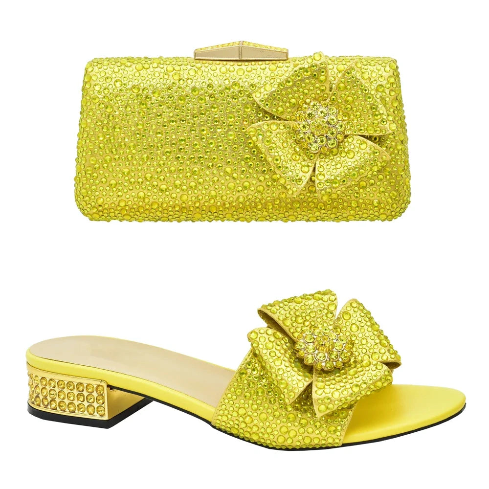 Sandalias y Bolsos Estilo Italiano HQS1-10