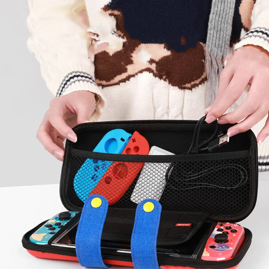 For  Switch Storage Bag Portable Ns Console Switch OLED Game Accessories Carrying Case Waterproof Classic Bag