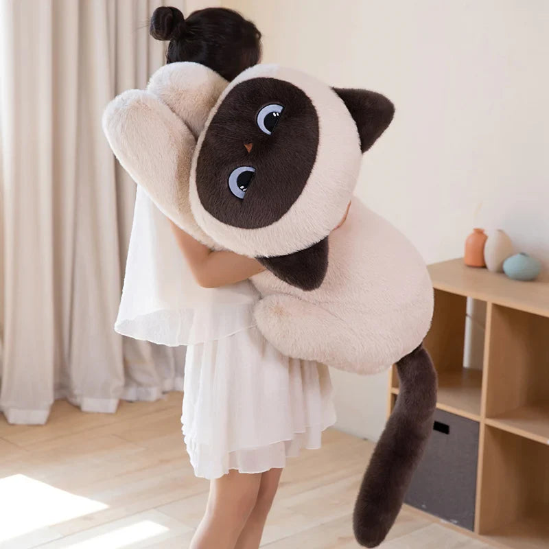 Peluche Almohada Gato Dormilón