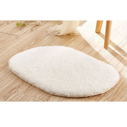 Cashmere Bath Bathroom Bedroom Floor Mat Shower Rug Non-slip Thicken Chenille Rug Carpet For Living Room Floor Mat Tapete
