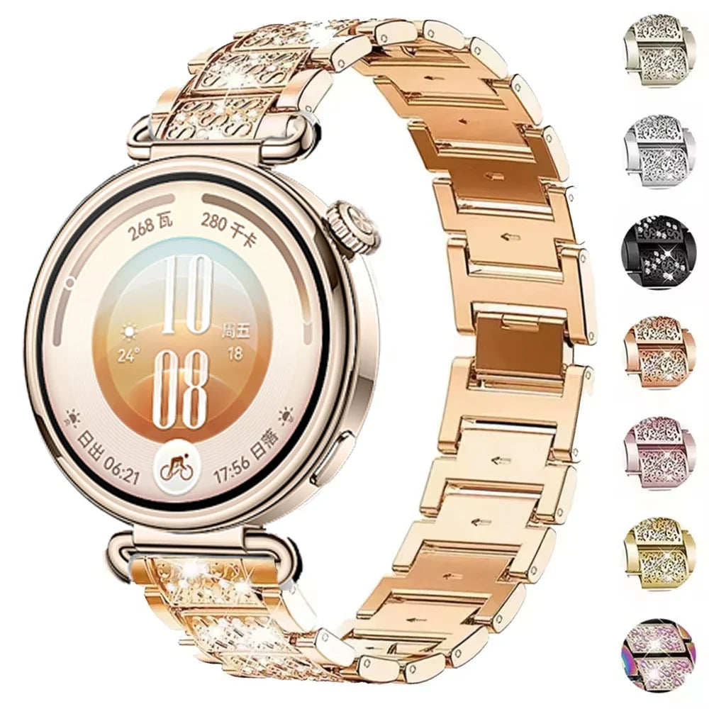 COROS PACE & APEX Women's Rhinestone Link Bracelet