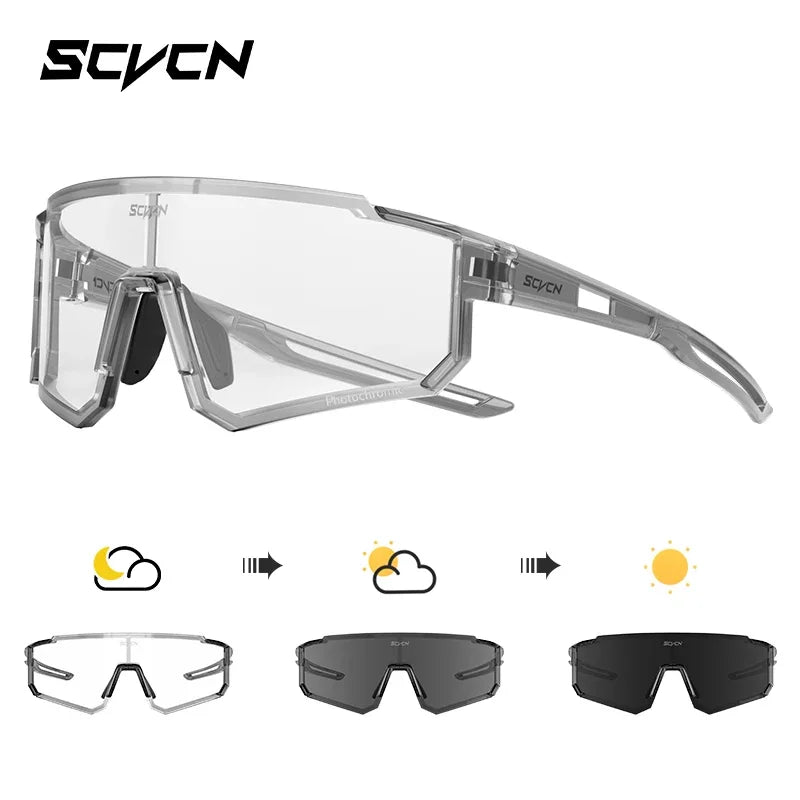 SCVCN MTB Bike Bicycle Camping Golf UV400 Glasses Women Baseball Fashion Street Sunglasses for Men Sport Y2K Cycling Glasses