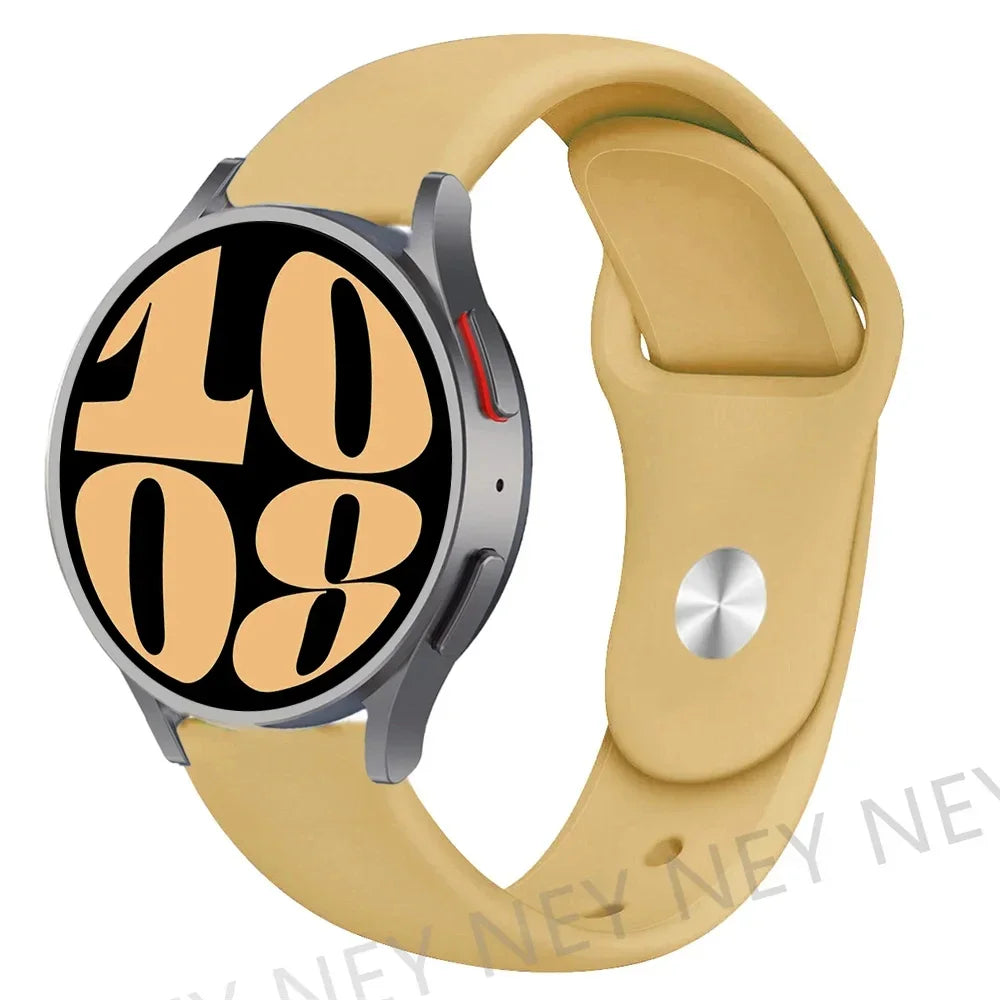 Motorola Moto Watch Smooth Silicone Pin-and-Tuck Band, 30 Colors
