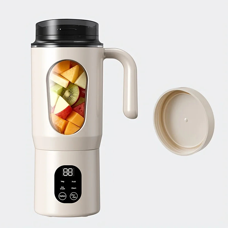 New Portable Juice Maker Blender for Shakes Smoothie 580ML Durable Juicer Steel Blades 2 in 1 Blender Bottle Smoothie Extractor