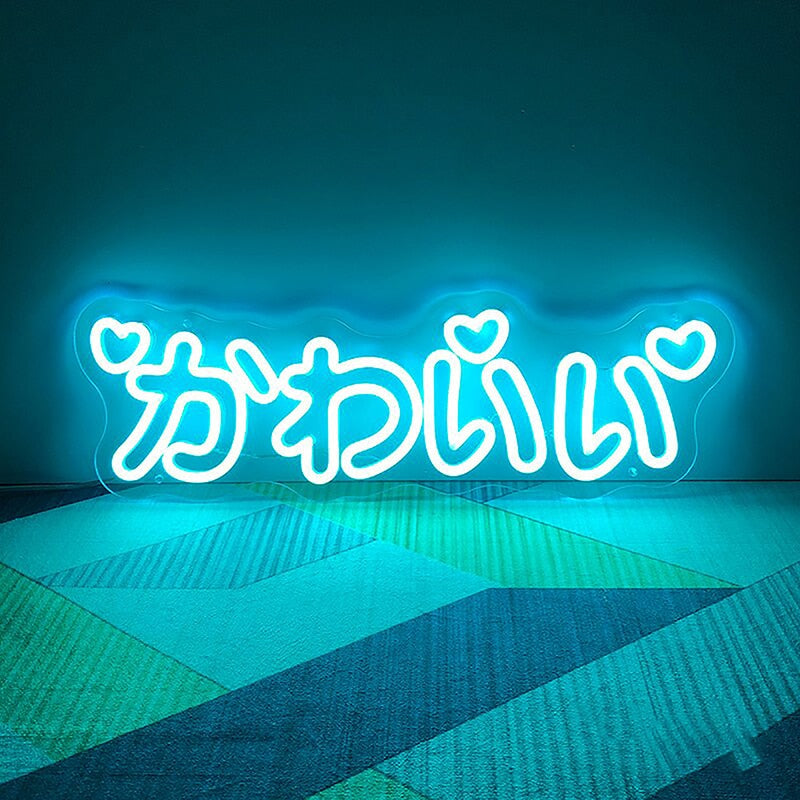 Luz de neón "Kawaii"