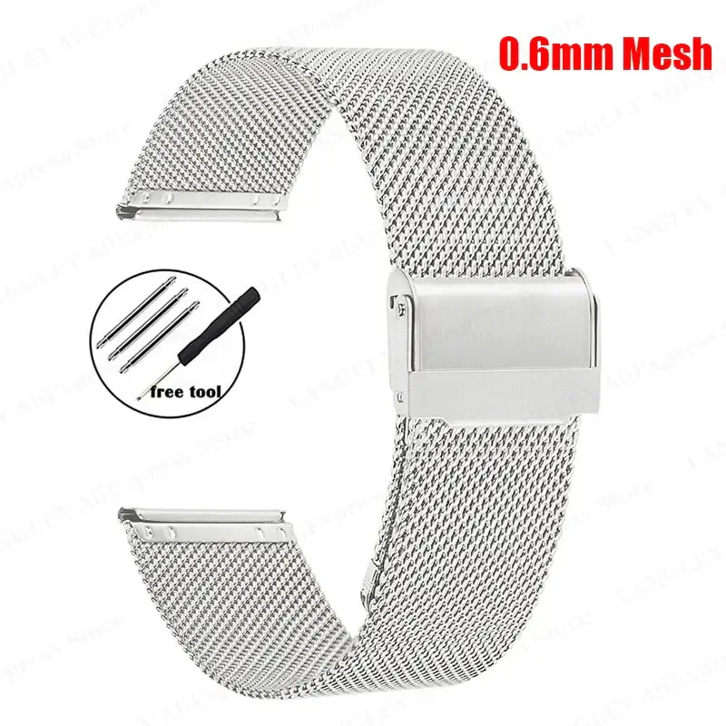 Suunto Milanese Mesh Band - Chic Metallic Design